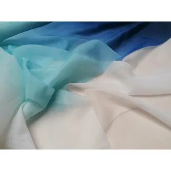 BYTEMA Lehký dekorační závěs HAPPY modrá šíře 300 cm