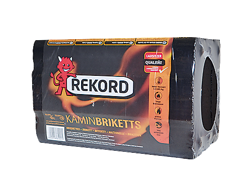 Hnědouhelné brikety Rekord 7