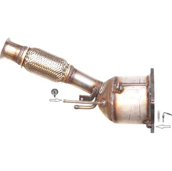 Katalyzátor Výfuk JMJ - katalyzátor výfuku CITROEN C4 I 2.0 HDi Turbo Diesel, PEUGEOT 307 2.0 HDi Turbo Diesel, PEUGEOT 307 CC 2.0 HDi Turbo Diesel (PR 1080247 [090-499])