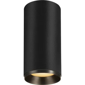 BIG WHITE NUMINOS CL DALI L vnitřní LED přisazené stropní svítidlo černá/černá 2700 K 60° 1004604