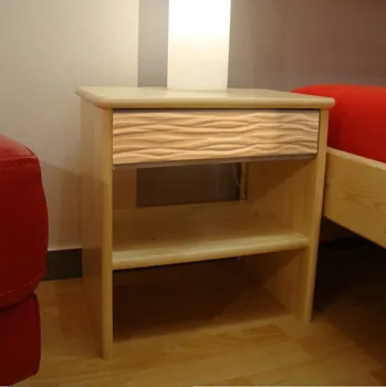 Noční stolek moderní noční stolek s reliéfem MARKUS RELIA