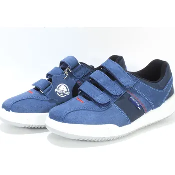 Pánská fitness obuv PRESTIGE SD M40810 modré kožené modrá 37
