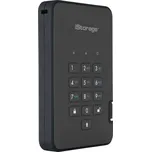 iStorage diskAshur 2® 500 GB externí HDD 6,35 cm (2,5) USB 3.2 (Gen 2) černá IS-DA2-256-500-B