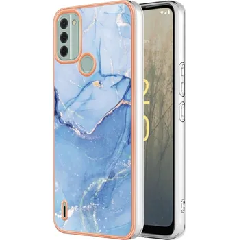 Příslušenství pro tablet VSECHNONAMOBIL 58828 IMD MARBLE Ochranný kryt Nokia C31 BLUE
