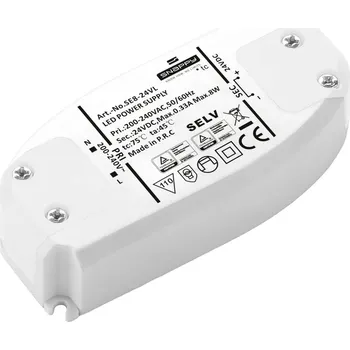 Napájecí zdroj pro osvětlení Dehner Elektronik SE 8-24VL (24VDC) napájecí zdroj pro LED, LED driver konstantní napětí 8 W 0.33 A 24 V/DC 1 ks