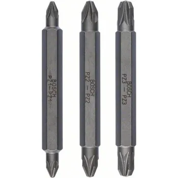 Bit Bosch Accessories 2607001749 oboustranný bit (sada) PZ 1, PZ 2, PZ 3 3 ks