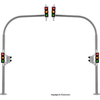 Modelová železnice VIESSMANN 5094 H0 Semafor obloukový s řídící elektronikou 2ks VI50940