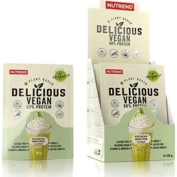 Protein Nutrend DELICIOUS VEGAN PROTEIN čokoláda + lískový ořech 5x30g
