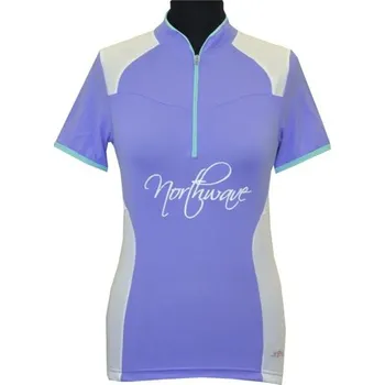 cyklistický dres Dres Northwave VENUS lady lilac/white L