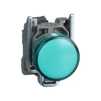 Stykač SCHN XB4BVB3 Signálka s LED, 24V, zelená RP 1,5kč/ks