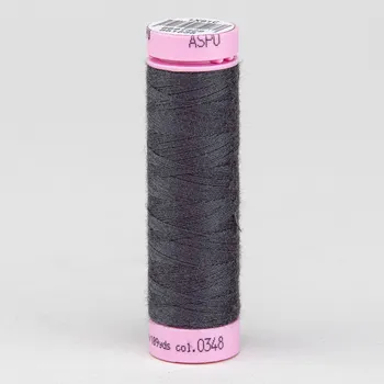 Nit Univerzální šicí nit Amann ASPO 120 polyesterová, cínově šedá 0348, návin 100m