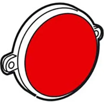 vypínač Legrand kryt pro světelný signál Galea / Pro21 červená 775948 1 ks