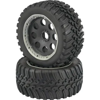 RC náhradní díl Reely 1:6 Buggy kompletní kola V-Block 6paprskový černá 1 pár