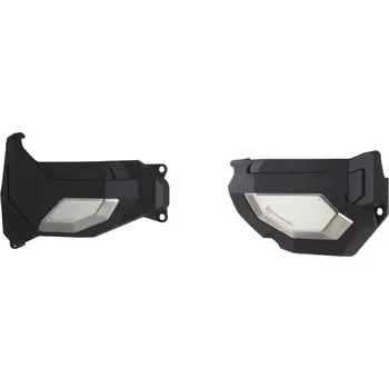 POLISPORT STREET SET KRYT ALTERNÁTORU+ KRYT SPOJKY YAMAHA XTZ 690 TENERE T7/WORLD RAID '19-23', MT-07 TRACER '14-22', XSR 700 '15-22', F15-07 ' ČERNÁ BARVA (8485700001+8485800001)