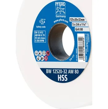 Brusný kotouč PFERD TOOLS 39009698 Brusný kotouč do stojanové brusky Průměr 125 mm 80 1 ks