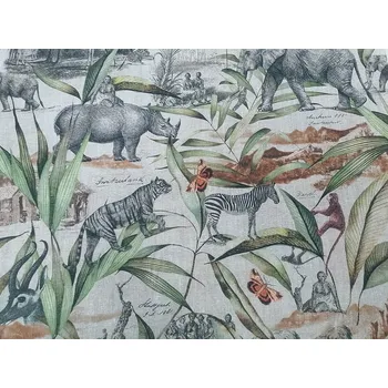 BYTEMA Dekorační látka AFRIKA šíře 140 cm