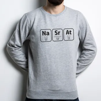 Pánská mikina Pánská mikina NaSrAt Barva: Šedá, Velikost: 3XL