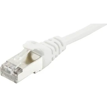 Síťový kabel Equip 605512 RJ45 síťové kabely, propojovací kabely CAT 6 S/FTP 3.00 m bílá pozlacené kontakty 1 ks