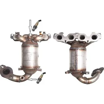 Katalyzátor Výfuk JMJ - katalyzátor výfuku FORD Fiesta 1.25i -16V, FORD Fiesta 1.4i -16V, FORD Fusion 1.4i -16V (PR 1091187 [099-339])