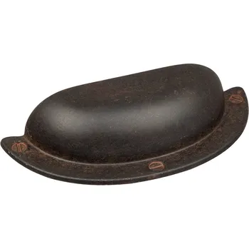 Nábytkové kování MARELLA DESIGN Úchytka Art Decó 64 efekt rzi (MARELLA DESIGN Úchytka Art Decó 64 efekt rzi)