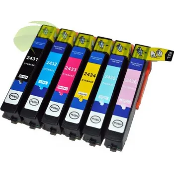 Sada TONERSYP náplní pro Epson T2438 (24XL) 6 ks, Expression Premium XP-750/XP-850