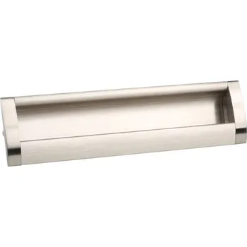 Nábytkové kování TULIP Úchytka Nave 96 zápustná imitace nerezi (TULIP Úchytka Nave 96 zápustná imitace nerezi)