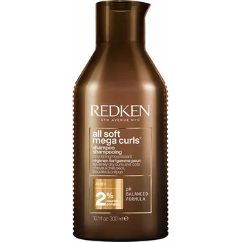 Šampon Redken All Soft Mega Curls Shampoo ( suché kudrnaté a vlnité vlasy ) - Šampon 300 ml
