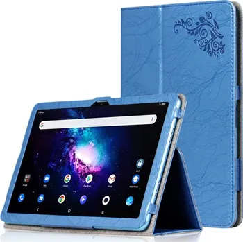 Pouzdro na tablet VSECHNONAMOBIL 55241 ART ORNAMENT Zaklápěcí pouzdro TCL 10 Tab Max modré