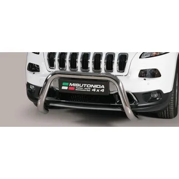 Tuning Přední ochranný rám SB JEEP Cherokee 2014- Misutonida EC/SB/371 Leštěný nerez