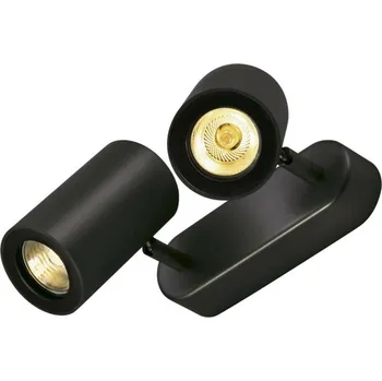 BIG WHITE ENOLA_B, nástěnné a stropní svítidlo, bodové svítidlo, dvě žárovky, QPAR51, černé, max. 100 W 152020