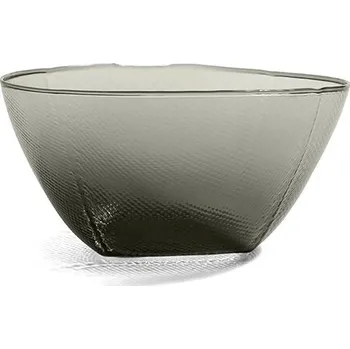 Miska Hay Tela kouřové sklo Ø13,5 v.7