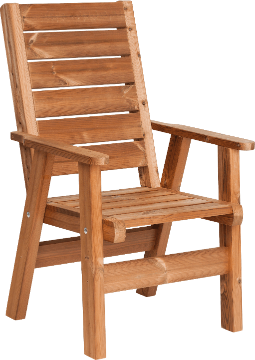 Zahradní křeslo dřevěné PROWOOD z ThermoWood - Křeslo ZK1