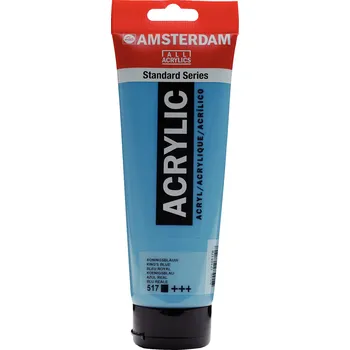 Vodová barva Akrylová barva Amsterdam Standard - 517 King's Blue Objem: 250 ml