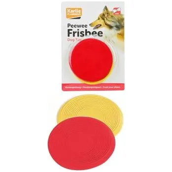 Hračka pro psa Hračka pes létající talíř PeeWee 13cm latex KAR 2ks