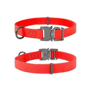 Obojek pro psa Obojek voděod.Collartex Fastex červený(35-58cm/2,5cm)