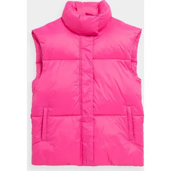 Dámská vesta 4F 4FAW23TVESF075 HOT PINK Dámská vesta US S