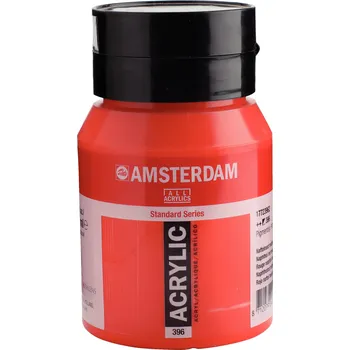 Vodová barva Akrylová barva Amsterdam Standard - 396 Naphthol Red Medium Objem: 500 ml