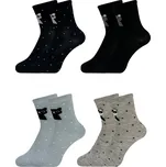 PESAIL Dívčí veselé ponožky QW3054 6páry Velikost: 27-30