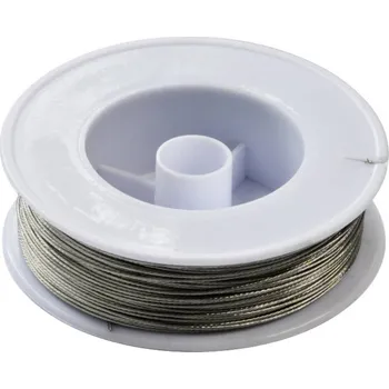 Kemo Z003 Blanke Edelstahl-Litze, ca. 100 m držák Vhodný pro značku (odpuzovače) Kemo 1 ks