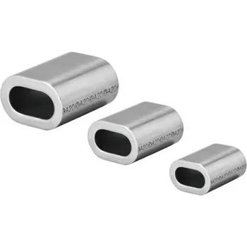 Tažné lano Hliníková objímka hliníková objímka Průměr 8mm