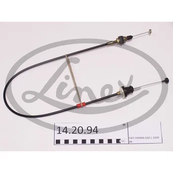 Lanko parkovací brzdy Lanko plynu, , 82439532, LINEX, 14.20.94