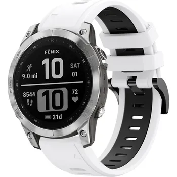 Příslušenství k chytrým hodinkám VSECHNONAMOBIL 61257 SPORTY Univerzální řemínek pro modely Garmin Instinct bílý