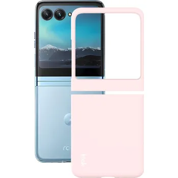 Pouzdro na mobilní telefon IMAK 63341 IMAK JS-2 Plastový kryt pro Motorola Razr 40 Ultra růžový