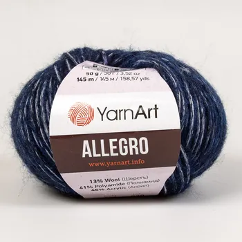 Galanterie Pletací příze YarnArt ALLEGRO 721 modro-šedá, melírovaná, 50g/145m
