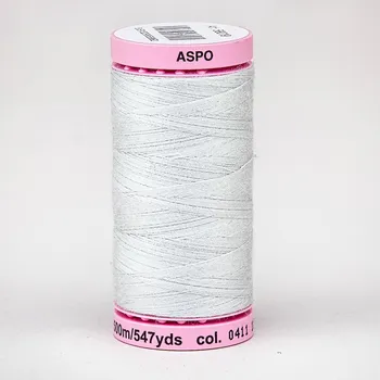 Nit Univerzální šicí nit Amann ASPO 120 polyesterová, bílá kouřová 0411, návin 500m