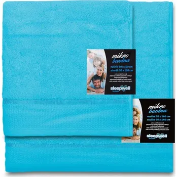 Ručník SVITAP Ručník a osuška MIKRO tyrkys Ručník 50x100