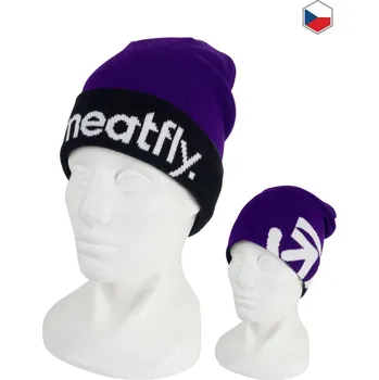 Čepice Kulich Meatfly Wade fialová/černá One Size