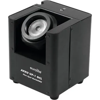 Eurolite AKKU UP-1 QCL LED nástěnné svělo Počet LED: 1 x 15 W černá