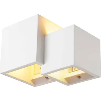 Nástěnné svítidlo BIG WHITE PLASTRA WL CUBES vnitřní přisazené svítidlo QT14 bílá 1004733
