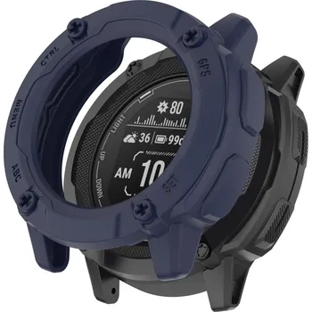 Příslušenství k chytrým hodinkám VSECHNONAMOBIL 61610 TPU HALF COVER Obal pro Garmin Instinct 2X modrý